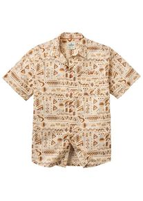 Passenger Chill Textured S/S Shirt Hemd Herren (Gr L |beige)