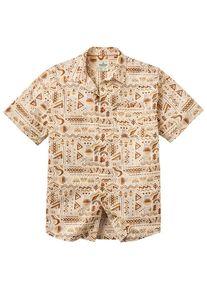 Passenger Chill Textured S/S Shirt Hemd Herren (Gr L |beige)