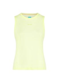 Ärmellose Unterhemde Icebreaker Merino 75 Cool-Lite Featherlight Tank Damen (Gr M |gelb)
