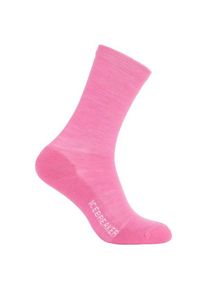 Merinosocken Icebreaker Lifestyle Light Crew Damen (Gr M |rosa)
