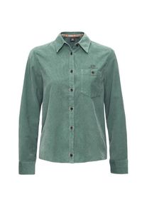 Hemd Elevenate Estate Cord Shirt Damen (Gr S |türkis)