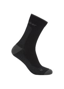 Icebreaker Merino Hike+ Ultralight Quarter Wandersocken Herren (Gr M |schwarz)