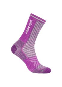 Icebreaker Merino Run+ Ultralight Crew Fusion Dye Laufsocken Damen (Gr S |lila)