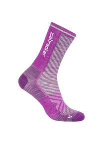 Icebreaker Merino Run+ Ultralight Crew Fusion Dye Laufsocken Damen (Gr S |lila)