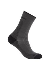 Icebreaker Merino Hike+ Ultralight Quarter Wandersocken Damen (Gr L |grau)