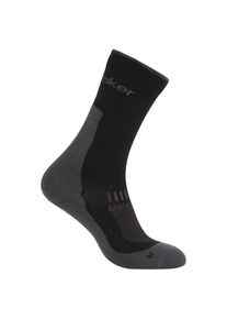 Icebreaker Merino Hike+ Light Crew Wandersocken Herren (Gr L |schwarz)