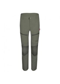 Trollkids Nordfjord Zip-Off Pants Slim Fit Trekkinghose Kinder Wandern (Gr 140 |oliv)