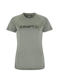 Craft Core Essence Logo Tee Funktionsshirt Women (Gr XS |grau)