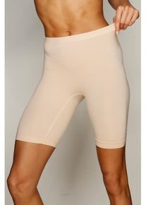 Lascana Panty 'extralong und seamless' beige Gr. 32/34 für Damen. Körpernah