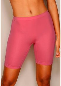 Lascana Panty 'extralong und seamless' rot Gr. 32/34 für Damen. Körpernah