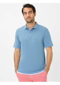 Brax Herren Polo Style PHILO storm, Blau, Gr. L