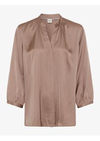Brax Damen Bluse Style VALEA taupe, braun, Gr. 34