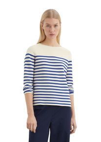 Marc O'Polo MARC O'POLO Damen Streifenpulloverstriped, natural cotton, casual, Gr. S, gestreift, Strick, Obermaterial: 100% Baumwolle, Pullover