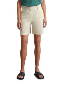 Marc O'Polo MARC O'POLO Damen Shorts "aus Organic Cotton Twill Stretch"silky stone, casual, Gr. 38, unifarben, Obermaterial: 97% Baumwolle, 3% Elasthan; Futter: