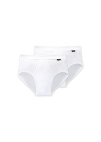 Schiesser Herren Slip Weiß