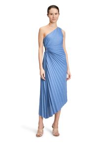 Vera Mont Damen Abendkleid "Vera Mont Abendkleid im Glitzer-Look"blau riviera, modisch, Gr. 38, Jersey, Obermaterial: 77% Polyester, 17% Polyester