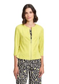 Betty Barclay Damen Jackenblazer "Betty Barclay Blazer-Jacke mit Reißverschluss"erbsgrün, modisch, Gr. 36, Obermaterial: 92% Polyester, 8% Elasthan.,