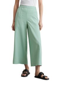 Marc O'Polo MARC O'POLO Damen Chinohose "aus TENCEL Lyocell-Leinen-Mix"pure teal, casual, Gr. 32, unifarben, Obermaterial: 90% Lyocell, 10% Leinen, Hosen