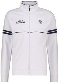 Sergio Tacchini Herren Trainingsjacke "ORION DAVIS TT Herren"weiß, maritime blau, Gr. XL, 60% POLYESTER, 40% BAUMWOLLE, Jacken, Trainingsjacke