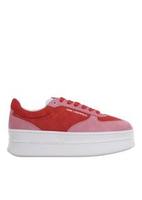 K by KARL LAGERFELD Karl Lagerfeld Low-Top Sneaker - Kobo Iii Apron Front Lo - Gr. 36 (EU) - in Rot - f&uuml;r Damen
