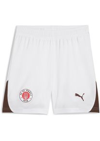Puma Fc St. Pauli 24-25 Auswärts Fußballshorts Kinder - weiß - Gr. 176 - Polyester