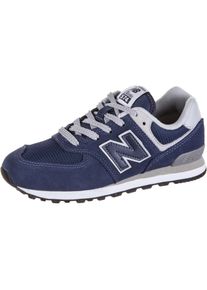 New Balance 574 Sneaker Kinder - blau - Gr. 33 1/2 - Leder