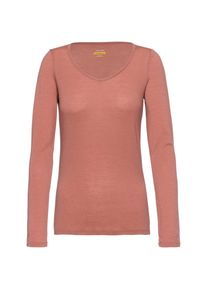 Icebreaker 150 Siren Sweetheart Funktionsshirt Damen - rot - Gr. S - Merinowolle/Polyamid/Elastan
