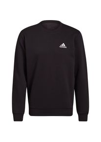 Adidas Essentials Feelcozy Sweatshirt Herren - schwarz - Gr. S - Baumwolle/Polyester
