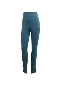 Adidas Z.N.E Leggings Damen - blau - Gr. L - Polyester/Elastan