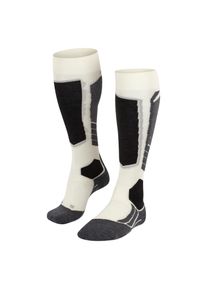 Falke Sk 2 Wool Socken Damen - weiß - Gr. 41-42 - Merinowolle/Polyamid