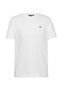 Napapijri Salis T-Shirt Herren - weiß - Gr. S - Baumwolle