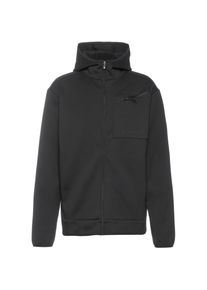 Champion Legacy American Tech Trainingsjacke Herren - schwarz - Gr. M - Polyester/Baumwolle/Elastan