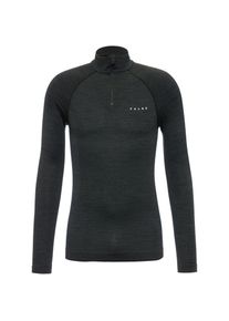 Falke Wool Tech Langarmshirt Herren - schwarz - Gr. XXL - Schurwolle/Polyamid/Elastan