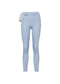 Nike Df Go Lauftights Damen - blau - Gr. M - Polyamid/Elastan