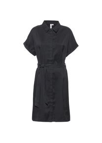 Ragwear Manilla Kurzarmkleid Damen - schwarz - Gr. L - Viskose/Polyester