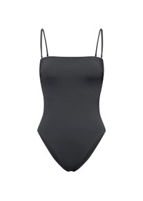 Calvin Klein Essentials Badeanzug Damen - schwarz - Gr. M - Polyamid/Elastan