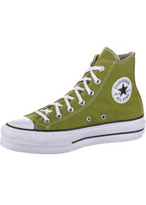 Converse Chuck Taylor All Star Lift Platform Sneaker Damen - grün - Gr. 39 - Canvas