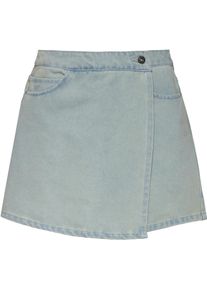 Ragwear Gaulie Denim Hosenrock Damen - blau - Gr. 30 - Baumwolle/Polyester
