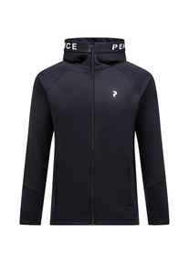 Peak Performance Rider Fleecejacke Herren - schwarz - Gr. M - Polyester/Elastan