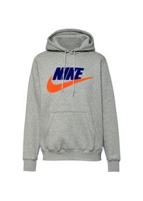 Nike Club Hoodie Herren - grau - Gr. L - Baumwolle/Polyester