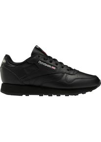 Reebok Classic Leather Sneaker Damen - schwarz - Gr. 38 1/2