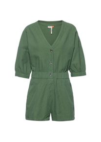 Ragwear Ipsie Jumpsuit Damen - oliv - Gr. L - Baumwolle/Flachs bzw. Leinen