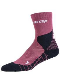CEP Light Hiking Socken Damen - rosa - Gr. 37-40 - Polyamid/Merinowolle/Elastan