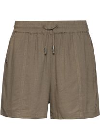 Ragwear Jorddy Shorts Damen - oliv - Gr. M - Viskose/Flachs bzw. Leinen