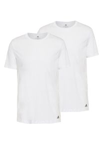Adidas Unterhemd Herren - weiß - Gr. XXL - Baumwolle