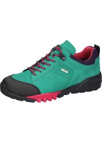 Waldläufer WALDLÄUFER Damen Trekkingschuh "H-Amiata", Gr. 4grasgrün, lila, Gummi, Nubukleder, Textil, sportlich, Schuhe, Freizeitschuh, Halbschuh, Schnürschuh