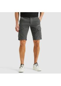 PME-Legend PME LEGEND Herren Cargoshorts "NORDROP CARGO SHORTS STRETCH TWILL"turbulence, casual, Gr. 34, unifarben, Twill, Obermaterial: 98% Baumwolle, 2%