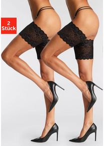 Vivance Strumpfband schwarz Gr. 48/50 für Damen