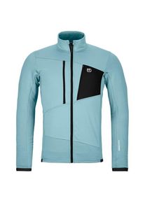 Ortovox Fleece Grid Jacket Fleecejacke Men (Größe L |türkis)
