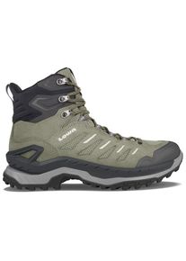 Wanderschuhe Lowa Innovo Mid Herren (Gr 46 |grau/oliv)